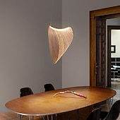 billige Pendellys-80cm sirkel / rund design pendel lys tre led moderne 220-240v