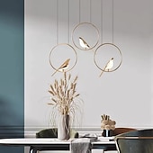 abordables Luces colgantes-Lámpara colgante diseño simple 17cm aluminio led estilo nordico 85-265v