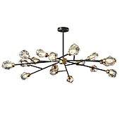 Χαμηλού Κόστους Σχέδιο Sputnik-115/123 cm πολυέλαιος led κρυστάλλινος φωτιστικό οροφής χαλκού μοντέρνα τραπεζαρία σαλόνι 220-240v