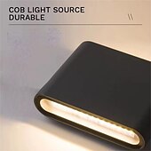 cheap Outdoor Wall Lights-Lightinthebox 6W 480lm Led Wall Light Simple / Modern /Up down led Stair Bedside Lamp Bedroom Reading Wall Lamp Porch Stair Decoration Light AC85-265V