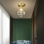 cheap Unique Chandeliers-10cm Ceiling Light Unique Design Ceiling Lights Copper Brass Modern 220-240V