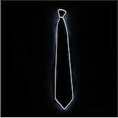 economico Luci decorative-cravatta illuminata a led per carnevale festival rave party spettacolo costume accessori