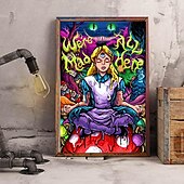 رخيصةأون مطبوعات أشخاص-1 لوحة مطبوعات مخدر / صورة المرأة الحديثة جدار الفن الجدار الشنق هدية المنزل الديكور توالت قماش لا الإطار غير المؤطرة غير متمدد