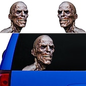 お買い得  車用ステッカー-3d ステッカーゾンビビニールデスデカール車のステッカーハロウィンステッカーパックゾンビラップトップ装飾