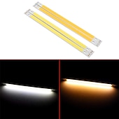 זול נורות תאורה-2 יחידות 120x10 מ&quot;מ d12v 15w נורה שבב cob סופר בהירה עוצמה גבוהה 1450lm אלומיניום נורת led התקנים צמודים על פני השטח אור חרוזים אור עבור חנייה נורה אור מנורות ימיות