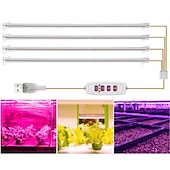 cheap Plant Growing Lights-LED Grow Light Full Spectrum 50cm Red/Blue Plants Lamp DC5V Phyto Lamp 72Leds/144LEDs/216LEDs/288LEDs Rotation Flexible Light Indoor