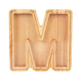 economico I regali-salvadanaio in legno fai da te per ragazzi e ragazze lettere salvadanaio in legno salvadanaio, salvadanaio in legno regalo per compleanno bambini, regalo di Natale