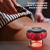 billiga Helkroppsmassage-12 växlar elektrisk vakuumkoppning massage kroppskopp anti-celluliter behandling massageapparat för kropp elektrisk skrapning skrapa fettförbränning bantning