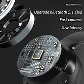 economico Cuffie on-ear e over-ear-Cuffia over-ear L700 Bluetooth 5.1 con cancellazione del rumore suono surround stereo per Apple Samsung Huawei Xiaomi MI uso quotidiano con telefono mobile
