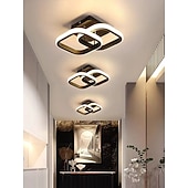 voordelige Dimbare plafondlampen-24cm semi-inbouw plafondlampen metaal geverfde afwerkingen led nordic style 3000/6000k 110-120v 220-240v