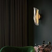 お買い得  室内ウォールライト-モダンなシンプルなゴールド led ウォール ライト リビング ルーム ベッドルーム ベッドサイド ウォール ランプ 90-264v