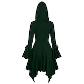 cheap Dresses-Retro Vintage Punk &amp; Gothic Medieval Dress Masquerade Witch Plague Doctor Women&#039;s Fantasy Steampunk Walpurgis Night Masquerade Party Adults&#039; Dress