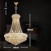 رخيصةأون نجف-60 cm تصميم فانوس نجفات معدن مطلي الحديث 110-120V 220-240V
