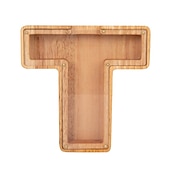 economico I regali-salvadanaio in legno fai da te per ragazzi e ragazze lettere salvadanaio in legno salvadanaio, salvadanaio in legno regalo per compleanno bambini, regalo di Natale