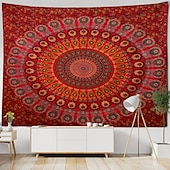 tanie Tkanina mandali-Mandala czeski indyjski gobelin ścienny art decor koc kurtyna wisząca strona główna sypialnia salon akademik dekoracja boho hippie psychodeliczny kwiatowy kwiat lotosu