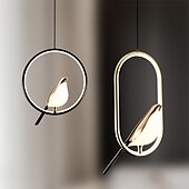 abordables Luces colgantes-Lámpara colgante diseño simple 17cm aluminio led estilo nordico 85-265v