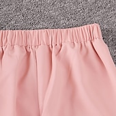 halpa Setit-2 osainen Lapset Tyttöjen Kukka Crewneck Collegepaita ja housut Aseta Pitkähihainen Muoti ulko- 7-13 vuotta Kevät Punastuvan vaaleanpunainen