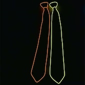 economico Luci decorative-cravatta illuminata a led per carnevale festival rave party spettacolo costume accessori
