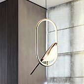 abordables Luces colgantes-Lámpara colgante diseño simple 17cm aluminio led estilo nordico 85-265v