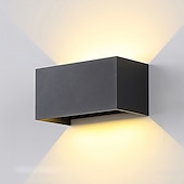 cheap Outdoor Wall Lights-LED Outdoor/Indoor Wall Lamp 2 Heads 12W 4 Heads 20W Adjustable Beam Angle LED Porch Lamp Outdoor Lamp Applicable to House Terrace and Porch AC85-265V
