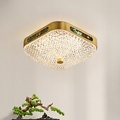 economico Lampade e ventilatori da soffitto-25cm lanterna desgin plafoniere rame ottone moderne 220-240v