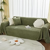 cheap Sofa Blanket-Sofa Cover Sofa Blanket Plush Jacquard Couch Cover Couch Protector Sofa Throw Cover Washable for Armchair/Loveseat/3 Seater/4 Seater/L Shape Sofa