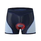 abordables Ropa Interior y Capas Base para Hombre-WOSAWE Hombre Ropa interior de ciclismo Pantalones cortos bicicleta Culotte Ciclismo Bicicleta Bermudas Pantalones cortos Ropa interior Ajuste semiformado MTB Bicicleta Montaña Ciclismo Carretera