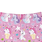 abordables Dessins animés 3D de fille-Pantalons Enfants Fille Animal Actif Extérieur 3-12 ans Automne Rose Claire Rose poussiéreuse Bleu