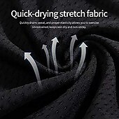 economico pantaloni casual-Per uomo Pantaloni Pantaloni casual A cordoncino Vita elastica Tinta unica Traspirante Asciugatura rapida Sportivo Giornaliero Corsa Elasticizzato Largo Maglia nera [dietro i piedi Maglia nera [dritta