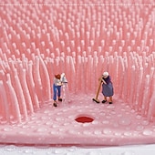 abordables Alfombra de baño antideslizante-Alfombra de baño antideslizante para eliminar la piel muerta, gente perezosa, artefacto para frotar la espalda, ducha de silicona, cepillo para espalda, masajeador de baño limpio