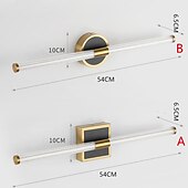 preiswerte Indoor-Wandleuchten-Spiegelfrontlampe LED-Badezimmerleiste Wandlampe Wohnzimmer Treppenganglampe Bronzerohr Schlafzimmer Nachttischlampe