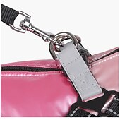 baratos Casacos-Cachorros Gatos Casacos Jaqueta Colete Moda Lazer Inverno Reflector Prova-de-Água Quente Respirável Macio Ao ar livre Casual / Diário Caminhada Roupas para cães for Bichon Frise Pomerânia Animais de
