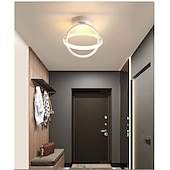 voordelige Dimbare plafondlampen-24cm semi-inbouw plafondlampen metaal geverfde afwerkingen led nordic style 3000/6000k 110-120v 220-240v