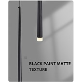 economico Modello a grappolo-Lampada a sospensione a led a 6 luci con tubo a cono stile nordico nero/bianco bar mini lampada a sospensione di design isola della cucina light bar tavolo sala da pranzo soggiorno lampade regolabili