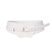 baratos cinto-Mulheres Cinto Couro Ecológico Branco Preto Camelo Cáqui Laranja Largo Ao ar livre Rua Dia a Dia Feriado Cor imaculada / Primavera / Verão / Outono / Inverno / Caqui