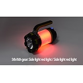 cheap Camping Lights-LED Camping Lights Outdoor 30W Waterproof COB Multiple Use White Red 3.7 V Outdoor Lighting 41 LED Beads