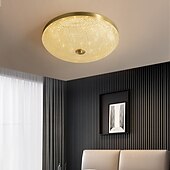 お買い得  天井のライトとファン-40cm アイランドデザイン シーリングライト 銅 真鍮 モダン 220-240v