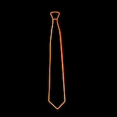 economico Luci decorative-cravatta illuminata a led per carnevale festival rave party spettacolo costume accessori