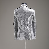 cheap Tops-Coat Vintage Medieval Napoleon Jacket Coat Masquerade Outerwear Prince Aristocrat Vintage Embroidered Fancy Dress Men's Party Halloween Queen's Platinum Jubilee 2022 Adults' Coat