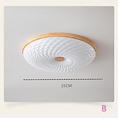 Недорогие Потолочные светильники и вентиляторы-Скандинавская теплая круглая фара для спальни, лампа для учебы, потолочный светильник