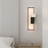 cheap Indoor Wall Lights-Modern LED Acrylic Wall Lamp 15W 28W Tricolor Dimming / Warm Light can be Selected for Bedroom Corridor Stair Bathroom Indoor Lighting Lamps Home Decoration
