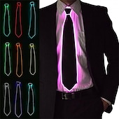 economico Luci decorative-cravatta illuminata a led per carnevale festival rave party spettacolo costume accessori