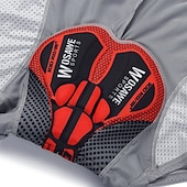 abordables Ropa Interior y Capas Base para Hombre-WOSAWE Hombre Ropa interior de ciclismo Pantalones cortos bicicleta Culotte Ciclismo Bicicleta Bermudas Pantalones cortos Ropa interior Ajuste semiformado MTB Bicicleta Montaña Ciclismo Carretera