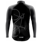 Недорогие Мужские джерси-Муж. Велокофты Графика Смешной Длинный рукав Велоспорт Джерси Верхняя часть с 3 задними карманами Горные велосипеды Шоссейные велосипеды