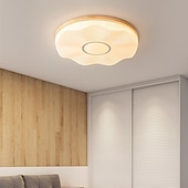 Недорогие Потолочные светильники и вентиляторы-Скандинавская теплая круглая фара для спальни, лампа для учебы, потолочный светильник