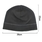 cheap Men&#039;s Hats-Men&#039;s Women&#039;s Beanie Hat Knit Beanie Beanies Violet Black Solid Colored Thermal Warm Windproof Breathable
