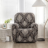 cheap Recliner Chair Cover-Recliner Covers Slipcovers Super Stretch Floral Printed Sofa Couch Cover Non Slip 1 Seater Lazy Boy Chair Covers Furniture Protector with Side Pocket for Living Room