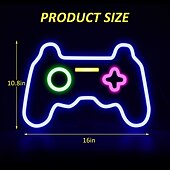 levne Neonová LED světla-neonová světla dekorace herní ovladač box lampa atmosféra výzdoba interiéru lampa led zadní panel neonová lampa