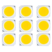 cheap Light Bulbs-9/20pcs LED Lamp Bead Source Warm White Natural light White Light 3-12W COB Lamp Bead Illumination Source 13.5MM*13.5MM Lighting Accessories