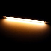 זול נורות תאורה-2 יחידות 120x10 מ&quot;מ d12v 15w נורה שבב cob סופר בהירה עוצמה גבוהה 1450lm אלומיניום נורת led התקנים צמודים על פני השטח אור חרוזים אור עבור חנייה נורה אור מנורות ימיות